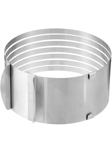 Harmony Stainless Steel AdjUStable Cake Leveler, Silver, Hb6852Bk