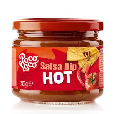 Poco Loco Hot Mexican Salsa Dip, 310g