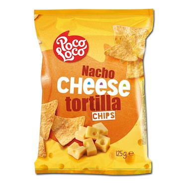 Poco Loco Cheese Tortilla Chips 125g