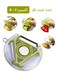 Stainless Steel 4-in-1 Swivel Vegetable Peeler Set, Multi-Functional Blades with a Button to Easy Switch   Non Slip Handle   Stainless Steel Kitchen Peeler for Fruits &amp; Vegetables