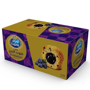 l'usine Blueberry Muffin with Fruit Filling, 360g