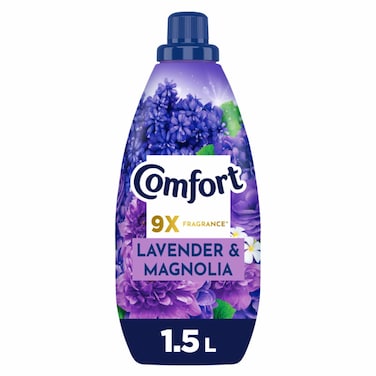 Comfort Concentrate Fabric Softener, Lavender &amp; Magnolia, 9x fragrance, 1.5L