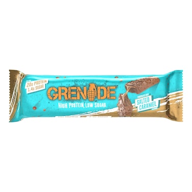 Grenade Low Sugar Chocolate Chip Salted Caramel Flavour Protein Bar, 60g