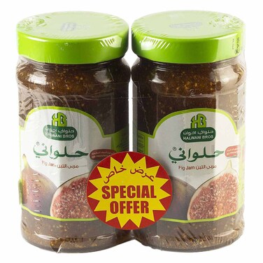 حلواني بروس مربى التين  400 غرام، عبوة من قطعتين