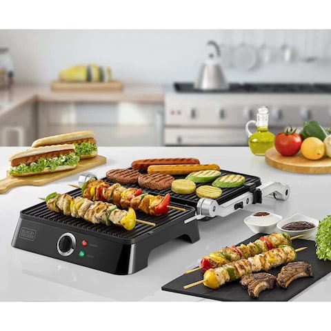 Black+Decker Contact Grill 1400W CG1400-B5 Black