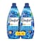 Comfort Concentrate Fabric Softener Iris &amp; Jasmine, 1.5L Pack of 2