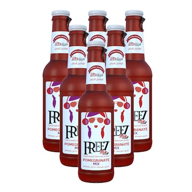 فريز ميكس مشروب غازي بنكهة الرمان 275 ملل