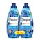 Comfort Concentrate Fabric Softener Iris &amp; Jasmine, 1L Pack of 2