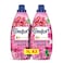 Comfort Concentrate Fabric Softener Orchid &amp; Musk, 1L Pack of 2