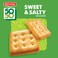 Britannia 50-50 Sweet &amp; Salty Biscuit, 71g Pack of 12