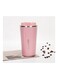 Stainless Steel Coffee Mug with Double Wall Insulation Pink