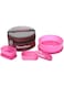 Signoraware Classic Lunch Box Set With Bag 800Ml Pink