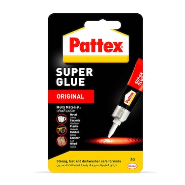 Pattex Liquid Super Glue Clear 3g