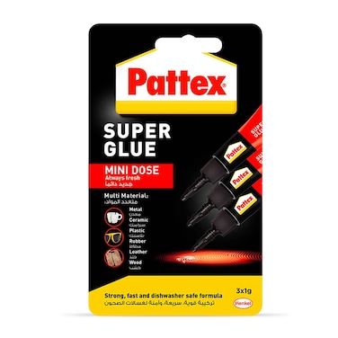 باتكس صمغ السائل الفائق 1 غرام 3 - شفاف