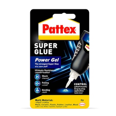 Pattex Ultra Gel Matic Super Glue Clear 3g