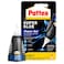 Pattex Super Glue Power Gel Control - 3g   Clear Adhesive For Flexible Materials with Precise Nozzle   Dishwasher Safe