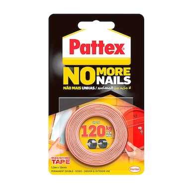 Pattex No More Nails Mounting Tape Red 120kg