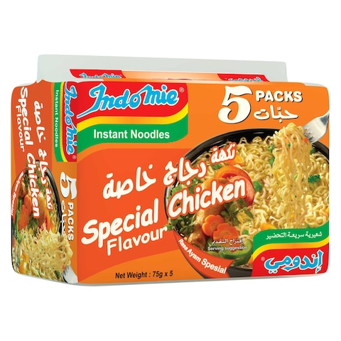 Indomie Special Chicken Flavour Instant Noodles 75g Pack of 5