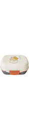 Star Babies Lunch Box with 2 Divider, Cream