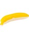 Plastic Banana Guard (Clear &amp; Yellow) &acirc;&euro;&ldquo; Protective Banana Case for Travel &amp; Lunch Box   Crush-Resistant, Reusable &amp; Easy to Carry