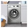 Electrolux Front Load Washer EWF8241SS5, 8 kg, AutoSense Technology, 1200 rpm, 1850 W, Metal &amp; Plastic, Silver