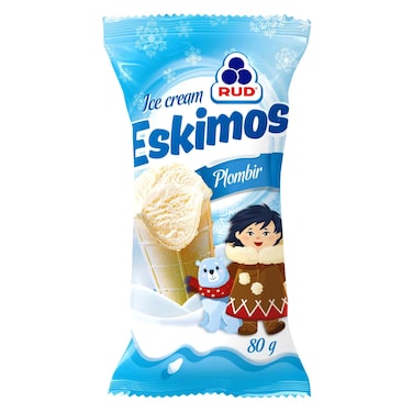 Eskimos Plombyr Waffle Cup, 80g