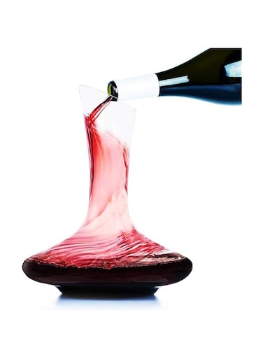 Wine Decanter Hand Blown Lead-free Crystal,Aerator Glass Red Wine Carafe