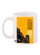 PUBG Printed Coffee Mug White/Yellow/Black