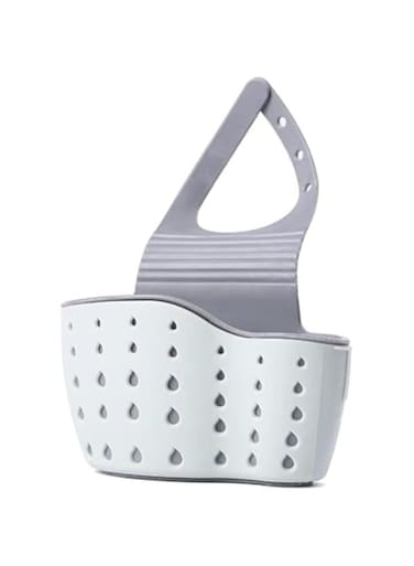 CLICKMART Kitchen Sink Organizer Sponge Holder &ndash; Sink Caddy Sponge Holder Kitchen Storage Accessories &ndash; Kitchen Sink Drain Rack Sponge Holder for Kitchen Drains &amp; Strainers (GREEN)