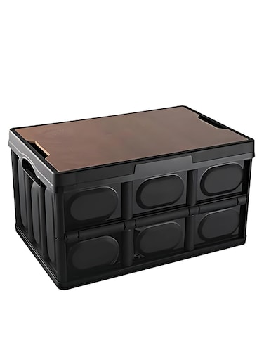 Generic Outdoor Camping Storage Box With Flat Lid 30L