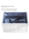 Generic Wooden Cover Folding Storage Box - 20L, White