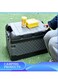 Manful Outdoor Double layer Camping Storage Box, Stackable Bins With Lids
