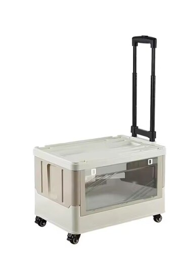 Manful Outdoor Camping Folding Storage Box Foldable Plastic Storage Bins With Wheels Easy To Assemble Storage Containers