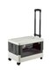 Manful Outdoor Camping Folding Storage Box Foldable Plastic Storage Bins With Wheels Easy To Assemble Storage Containers