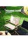 Manful Portable Folding Camping Chair Beige, Lightweight Folding Chair For Outdoor Enthusiasts, Folding Chair For Every Adventure, Folding Camping Chair For Travel And Leisure