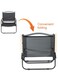 Manful Portable Folding Camping Chair Beige, Lightweight Folding Chair For Outdoor Enthusiasts, Folding Chair For Every Adventure, Folding Camping Chair For Travel And Leisure