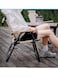 Manful Portable Folding Camping Chair Beige, Lightweight Folding Chair For Outdoor Enthusiasts, Folding Chair For Every Adventure, Folding Camping Chair For Travel And Leisure