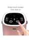 Xinzhen Portable USB Car Aromatherapy Diffuser Pink, Intelligent Touch Screen, Waterless Aroma Machine For Automatic Relaxation, Car Charger Compatible, Compact Design For Easy Use