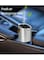 Xinzhen Portable USB Car Aromatherapy Diffuser Silver, Intelligent Touch Screen, Waterless Aroma Machine For Automatic Relaxation, Car Charger Compatible, Compact Design For Easy Use
