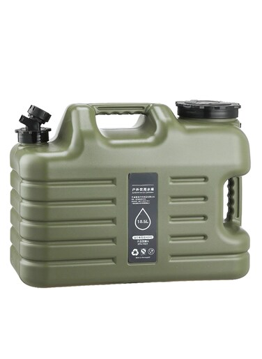 Manful Outdoor Water Bucket - Large Capacity Camping Water Container 18.5L