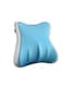 Generic Ergonomic Back Support Cushion You'll Be Super Comfortable With This Stylish Blue Back Support Cushion, Perfect For Use In The Car And In The Office Back Support Pillow