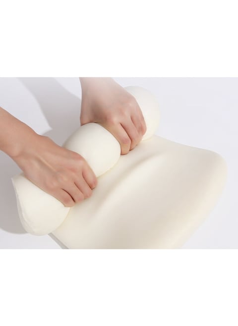 Generic Ergonomic Back Support Cushion You&#39;ll Be Super Comfortable With This Stylish Blue Back Support Cushion, Perfect For Use In The Car And In The Office Back Support Pillow