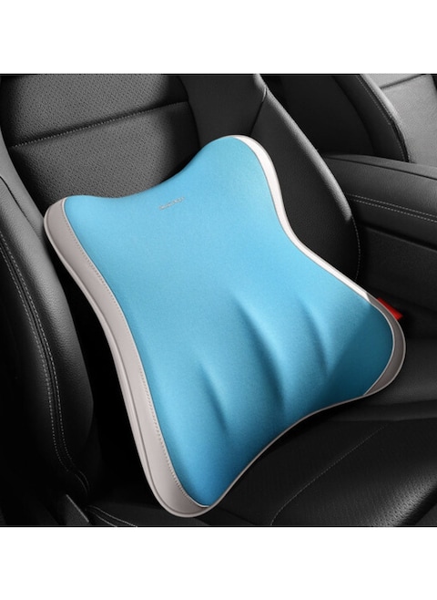 Generic Ergonomic Back Support Cushion You&#39;ll Be Super Comfortable With This Stylish Blue Back Support Cushion, Perfect For Use In The Car And In The Office Back Support Pillow