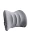 Generic Ergonomic Back Support Cushion You'll Be Super Comfortable With This Stylish Gray Back Support Cushion, Perfect For Use In The Car And In The Office Back Support Pillow