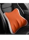 Generic Ergonomic Back Support Cushion You'll Be Super Comfortable With This Stylish Orange Back Support Cushion, Perfect For Use In The Car And In The Office Back Support Pillow