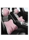 Generic Car Headrest Pillow, Car Neck Pillow, Memory Foam Neck Pillow For Neck Pain Relief, Ergonomic Design Soft Travel Head Pillow For Sleeping And Resting In Car And Office Attractive Pink Color