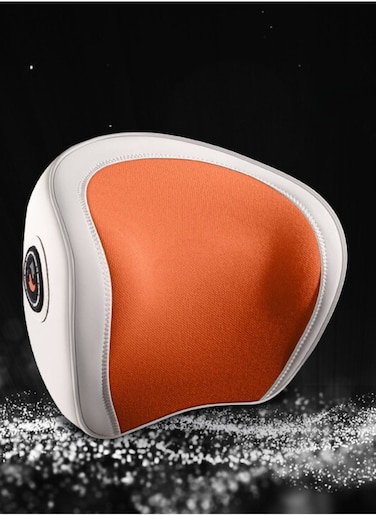 Generic Car Headrest Pillow, Car Neck Pillow, Memory Foam Neck Pillow For Neck Pain Relief, Ergonomic Design Soft Travel Head Pillow For Sleeping And Resting In Car And Office Attractive Orange Color