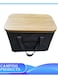 Manful Multi-Functional Portable Camping Storage Box With Bamboo Lid