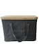 Manful Multi-Functional Portable Camping Storage Box With Bamboo Lid