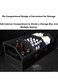 Manful Outdoor Foldable Car Trunk Storage Box Black, Car Storage Box, Thick Leather Storage Box Storage Box, Foldable
